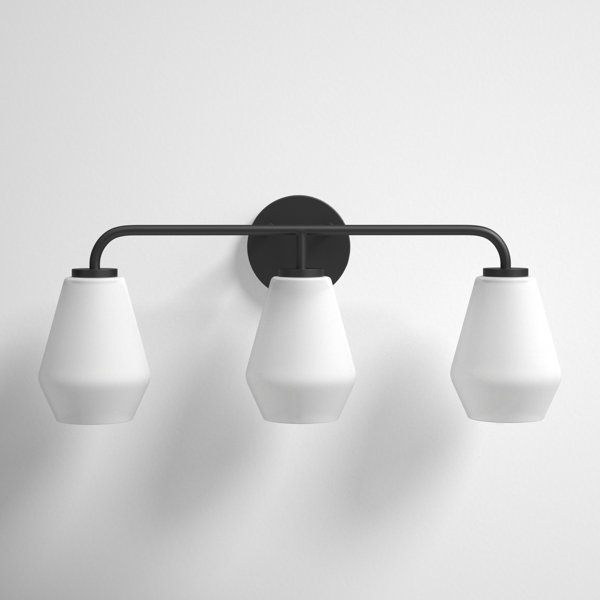 Caravella 3 Light Frosted Vanity Light Joss & Main